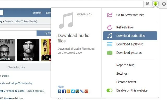 10 Ekstensi Chrome Untuk Download Video Terbaik 8 Ekstensi Chrome Untuk Download Video - SaveFrom.net