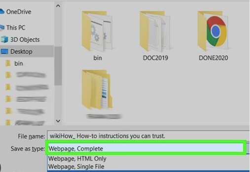 Cara Menyimpan Website Menjadi HTML