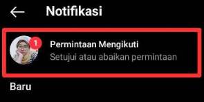 Permintaan Mengikuti di Instagram