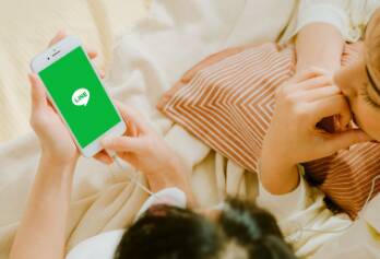 ruang kosong di line