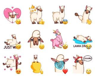 stiker telegram lucu