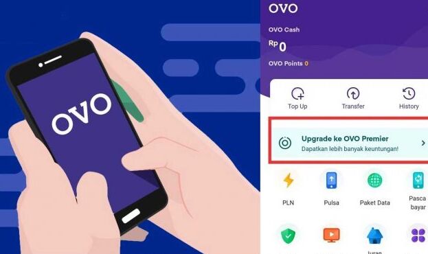 cara upgrade ovo tanpa ktp