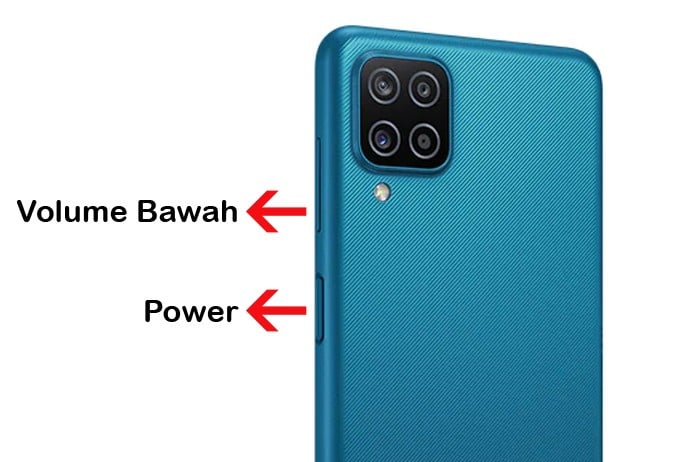 Cara Screenshot Samsung A12